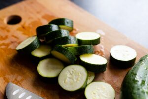 Greek Feta Vegetarian with Cucumber Ribbons Low-Carb Recipe CarbWise low-carb healthy food