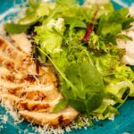 Slow Cooker Pork with Mixed Salad Leaves Low-Carb Recipe CarbWise low-carb healthy food