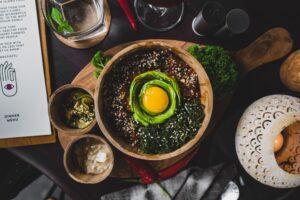 Chilli Garlic Breakfast with Broccoli CarbWise low-carb healthy food
