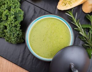 Creamy Spinach Snacks with Green Beans CarbWise low-carb healthy food
