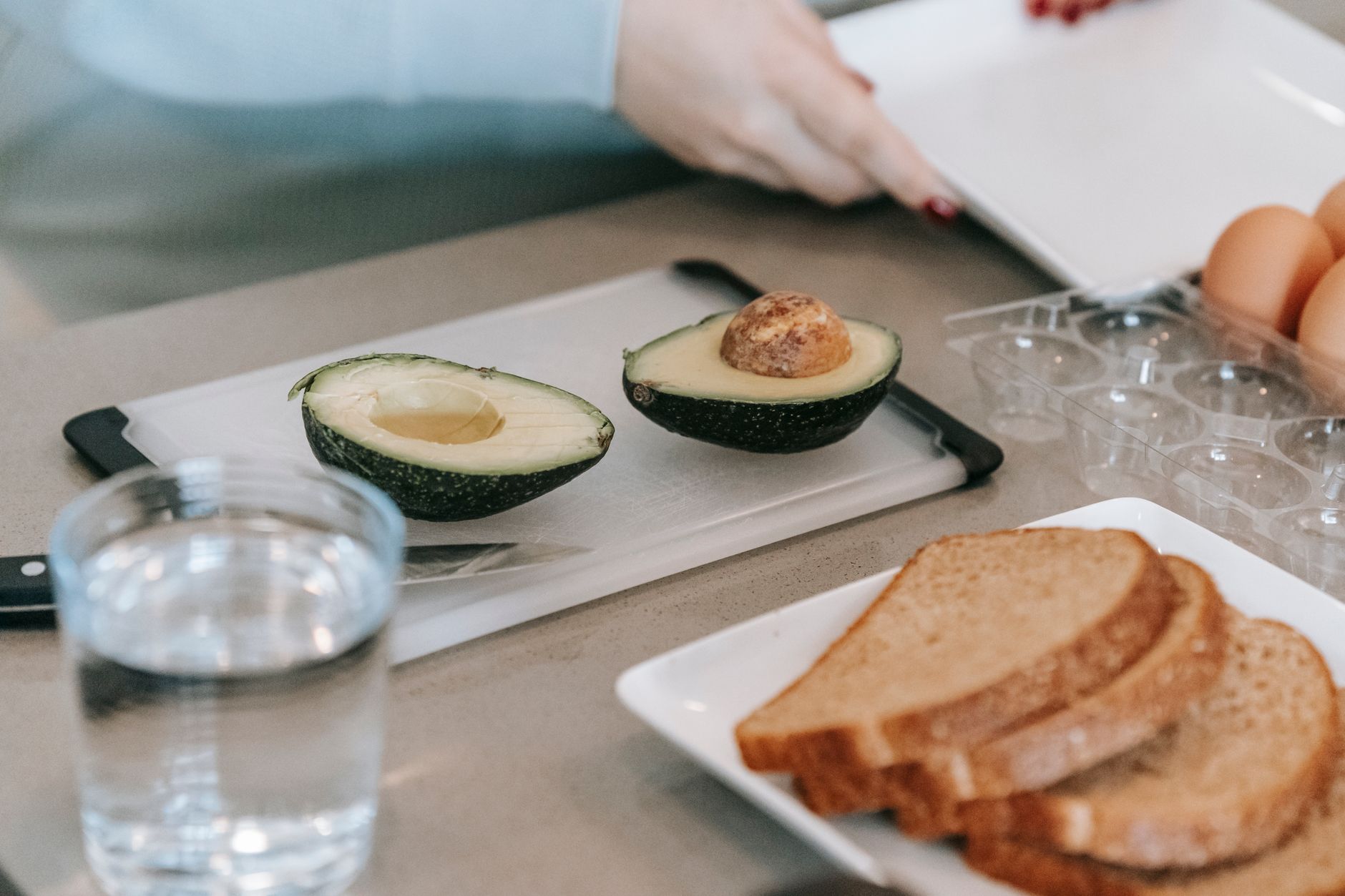 Greek Feta Breakfast with Courgette CarbWise low-carb healthy food