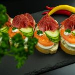 Mediterranean Snacks with Peppers CarbWise low-carb healthy food