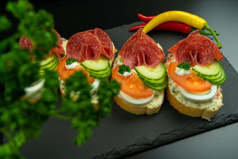 Mediterranean Snacks with Peppers CarbWise low-carb healthy food