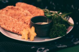 Coconut Curry Lunch with Broccoli CarbWise low-carb healthy food