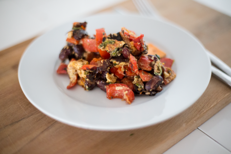 Mediterranean Pork Low-Carb Recipe 04 CarbWise low-carb healthy food