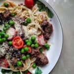 One-Pan Lamb with Green Beans Low-Carb Recipe CarbWise low-carb healthy food