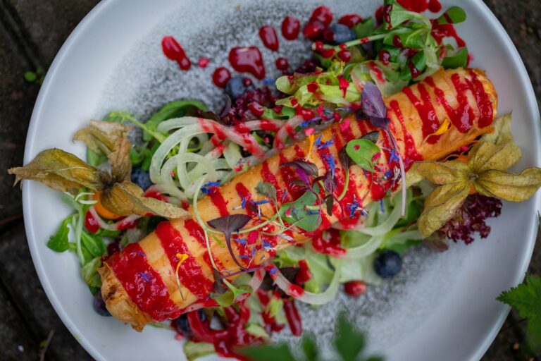 Air Fryer Seafood & Fish with Courgette Low-Carb Recipe CarbWise low-carb healthy food